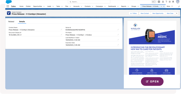 Salesforce screenshot